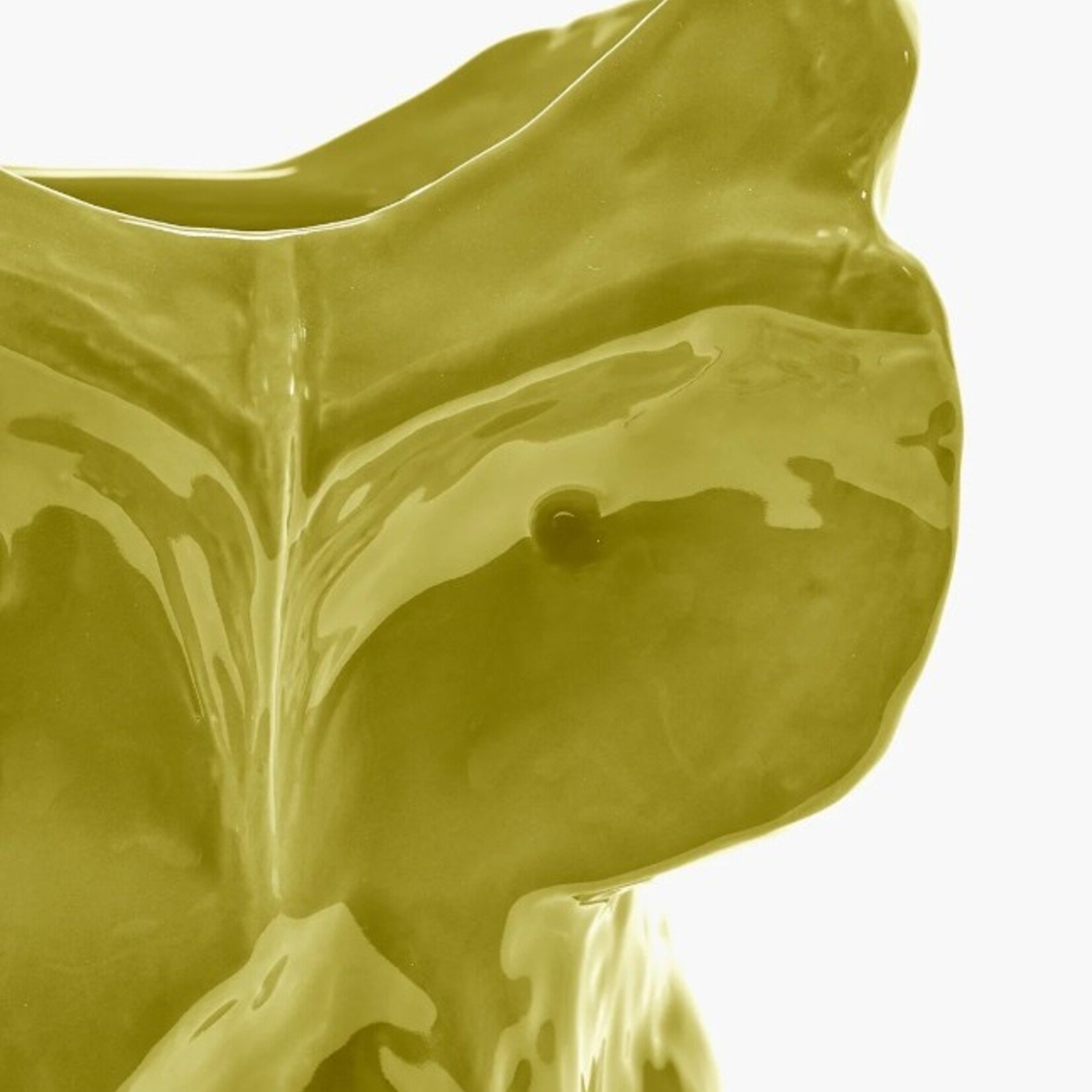 serax Serax - MARNI - Après Minuit - Vase - L - H30cm - Hibou - Jaune