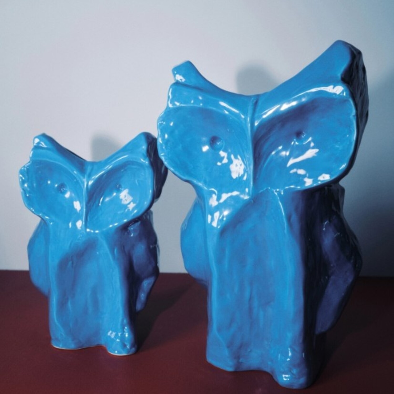 serax Serax - MARNI - After Midnight - Vaas - L - H30cm - Uil - Blauw