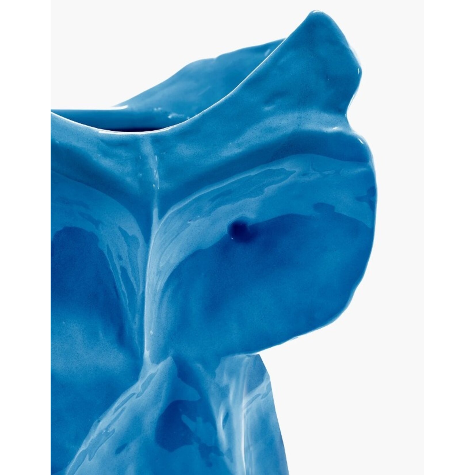 serax Serax - MARNI - After Midnight - Vaas - L - H30cm - Uil - Blauw