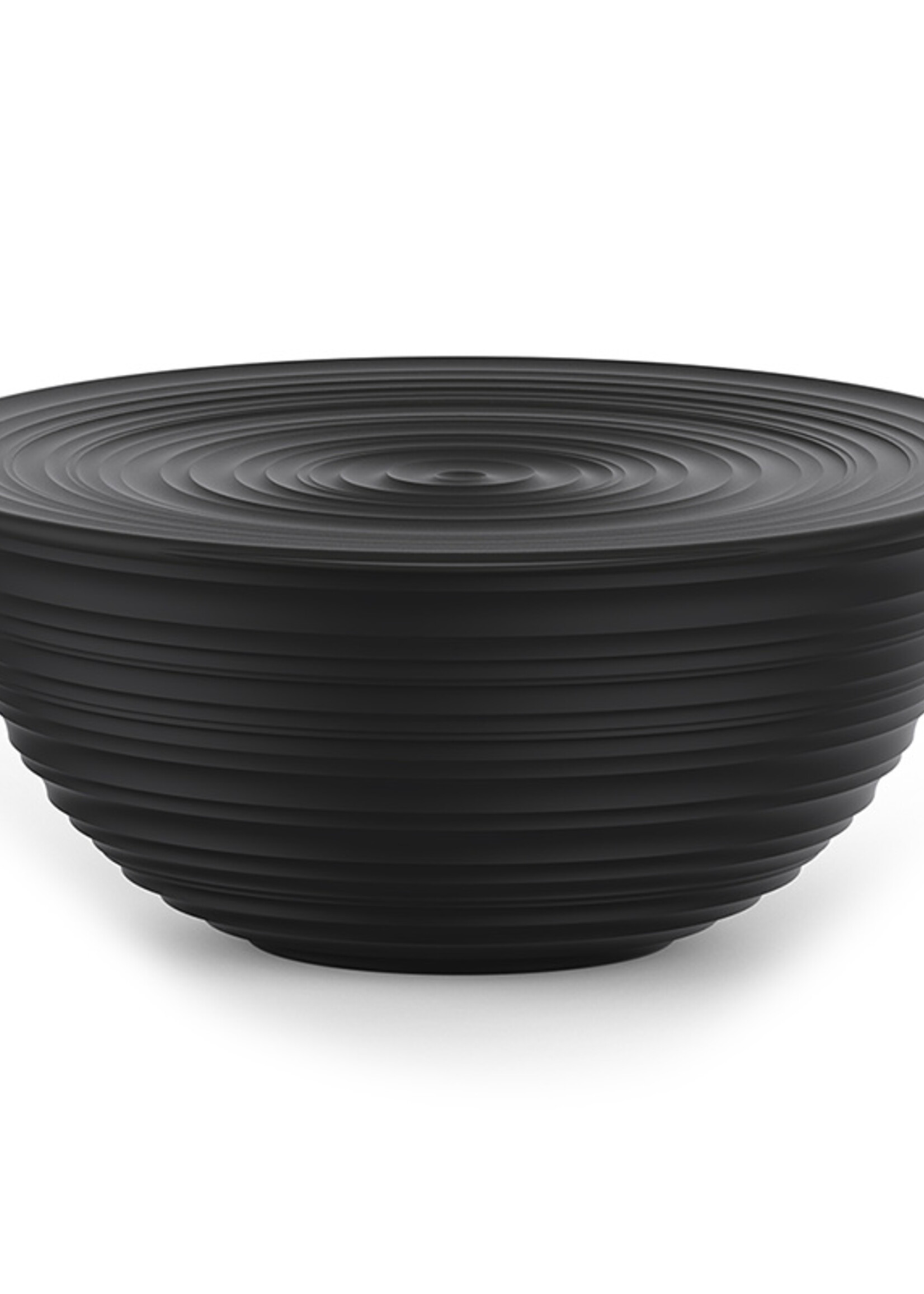 Guzzini Guzzini Tierra Bol avec couvercle XL Plastique Noir