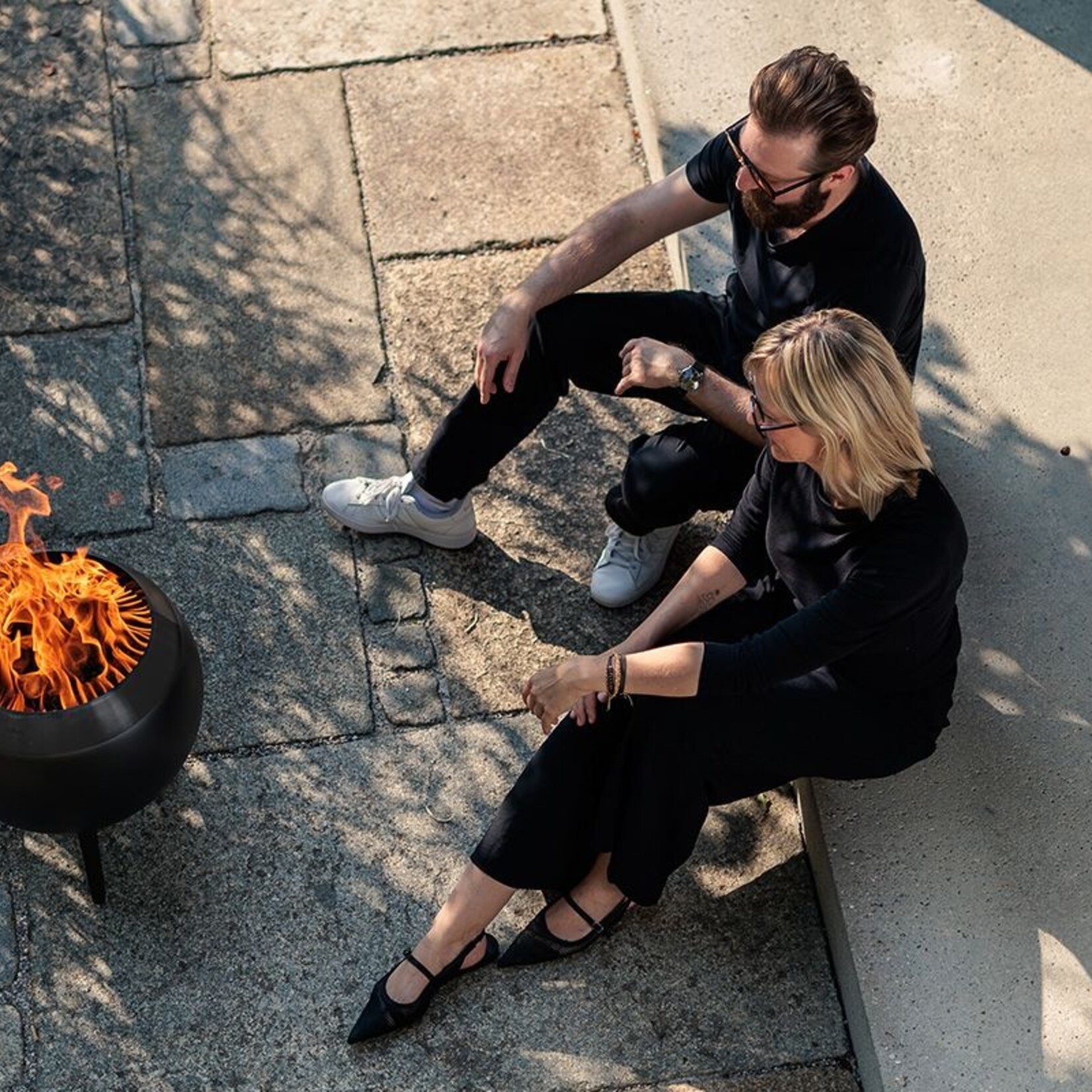 Höfats Höfats - Moon 45 All Black - Brasero à base bas