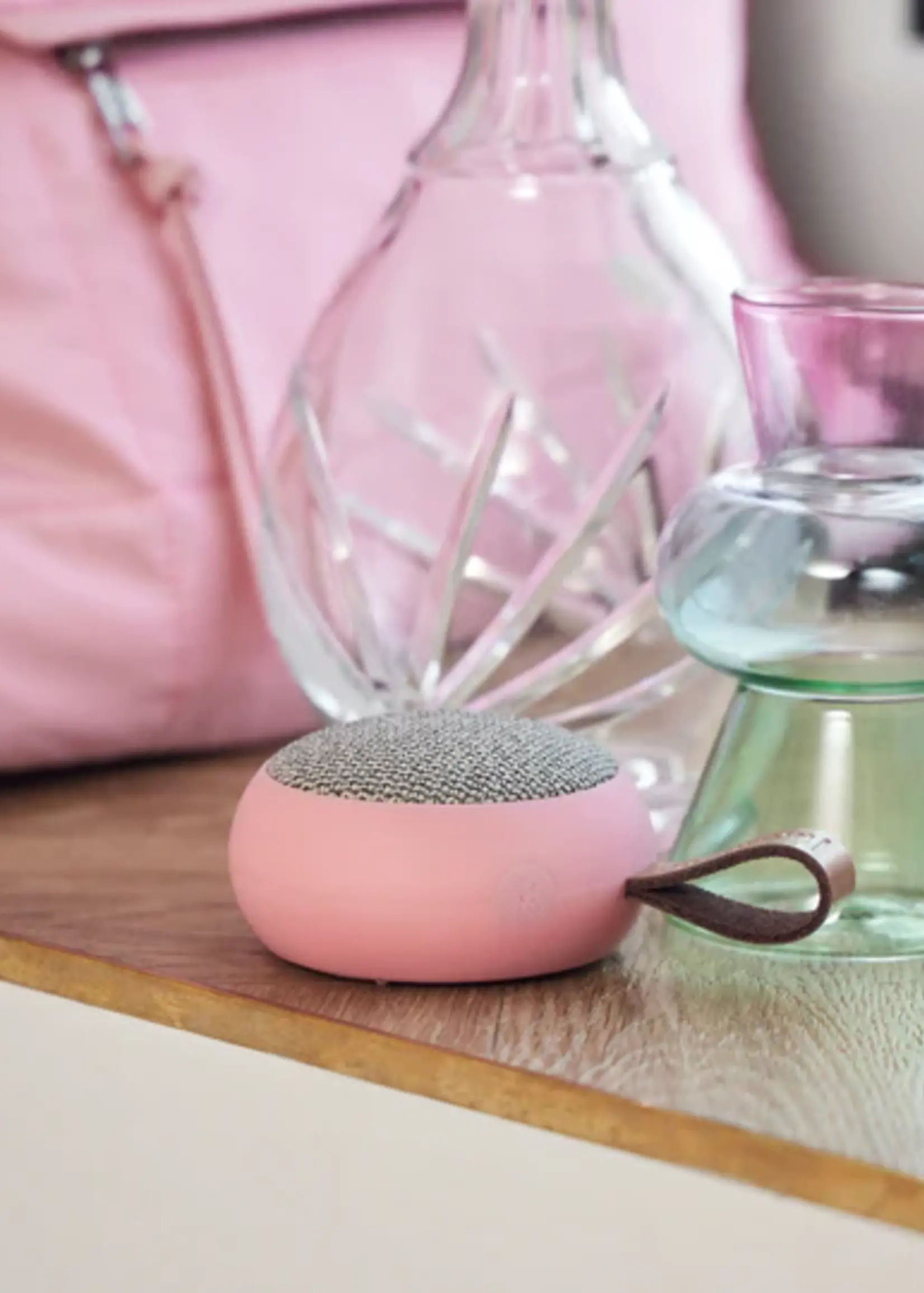 kreafunk kreafunk aGO fabric Bluetooth speaker rose