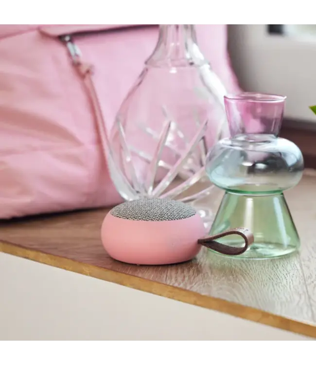 kreafunk kreafunk aGO fabric Bluetooth speaker rose