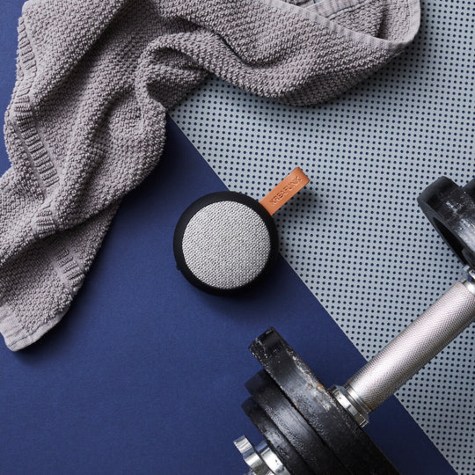 kreafunk kreafunk aGO fabric Bluetooth speaker zwart