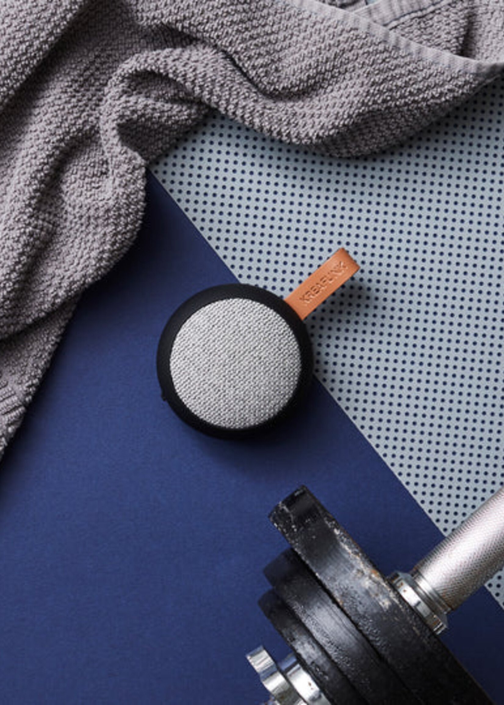 kreafunk kreafunk aGO fabric Bluetooth speaker noir