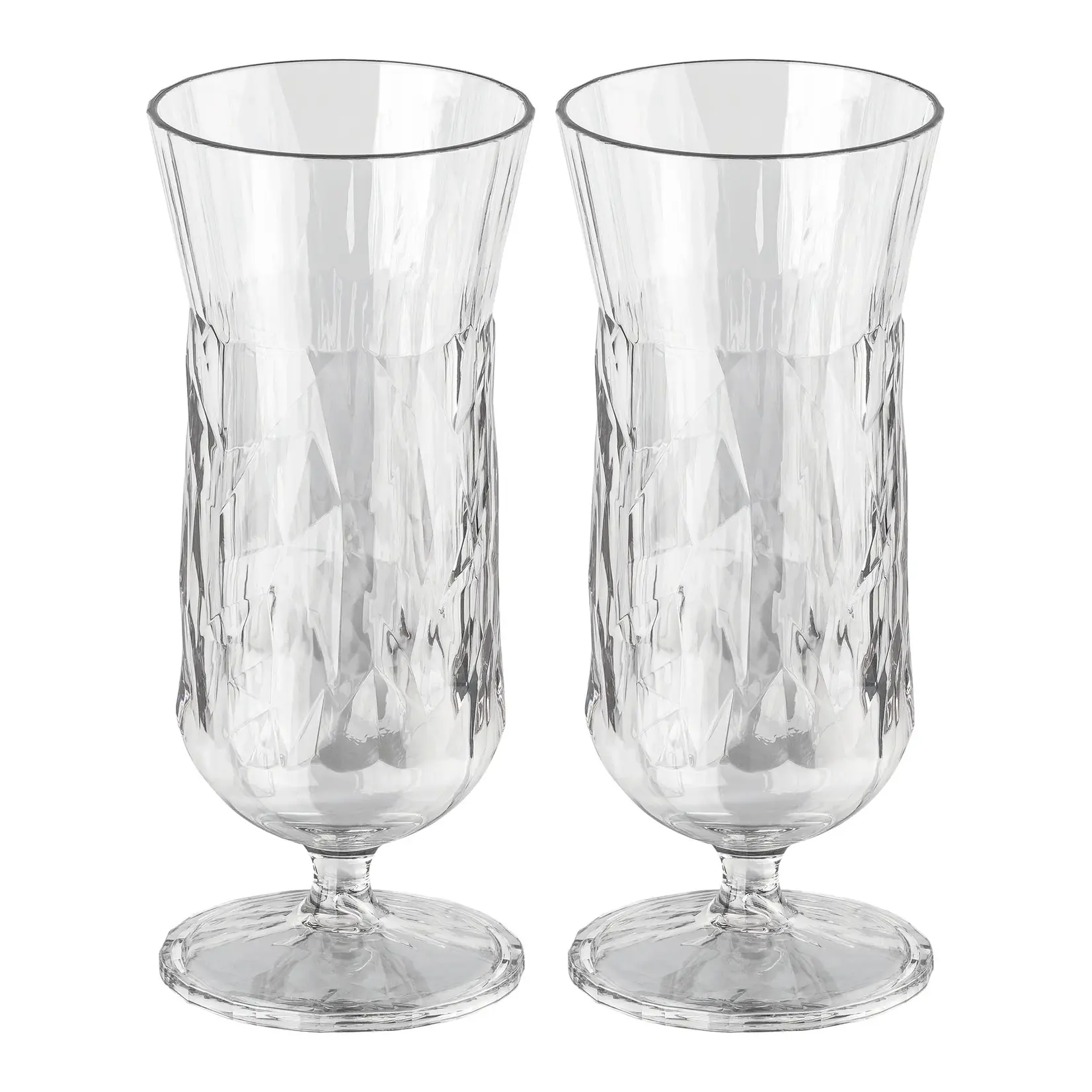 Koziol Koziol - Club No.17 - Superglas - 400ml - Cocktailglas - Set van 2