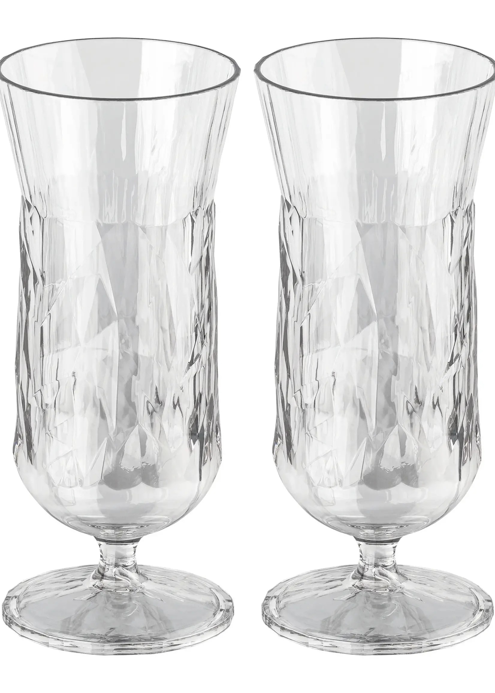Koziol Koziol - Club No.17 - Superglas - 400 ml - Verre à cocktail - Lot de 2