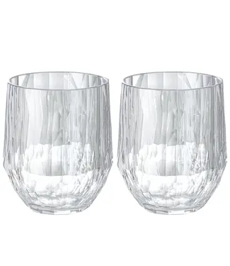 Koziol Koziol - Club No.23 - Superglas - 200 ml - Verre - Lot de 2
