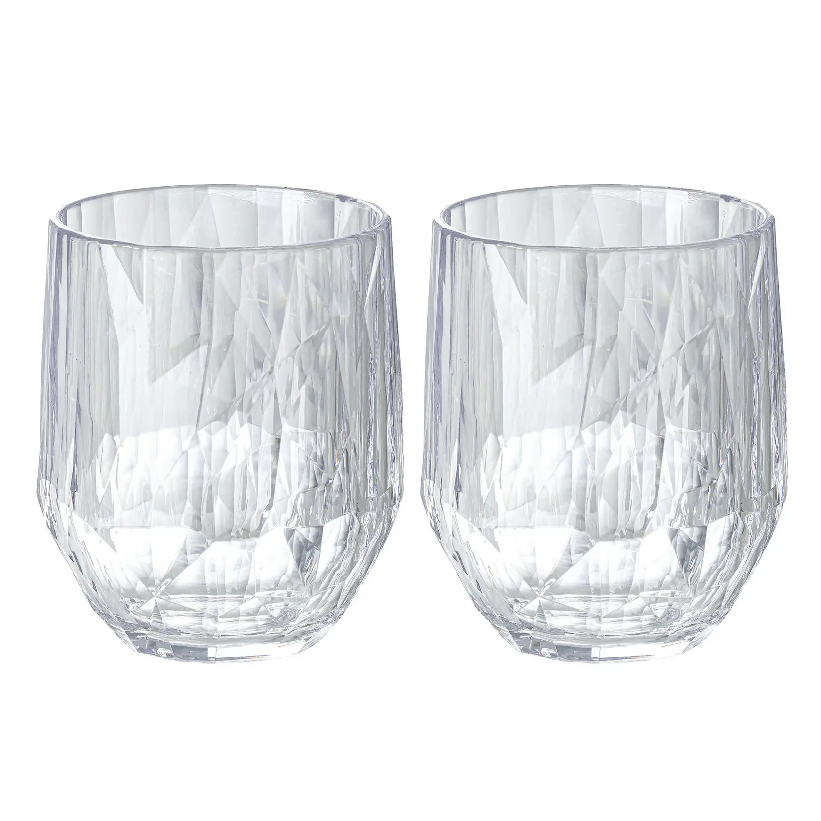 Koziol Koziol - Club No.24 - Superglas - 300 ml - Verre - Lot de 2