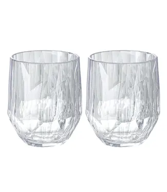 Koziol Koziol - Club No.24 - Superglas - 300 ml - Verre - Lot de 2