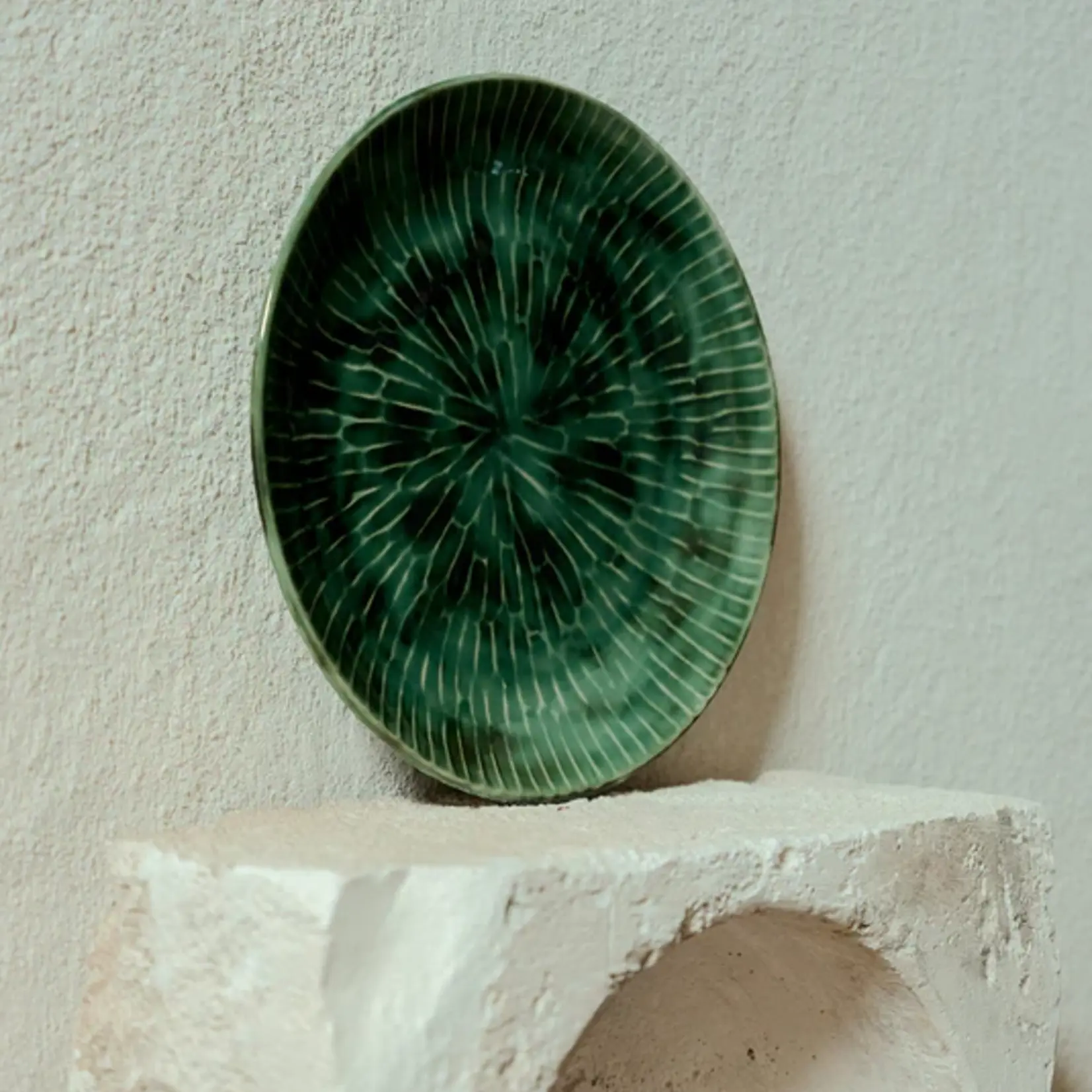 Serax Serax Pascale Naessens Verde Lanza Bord Groen 27cm