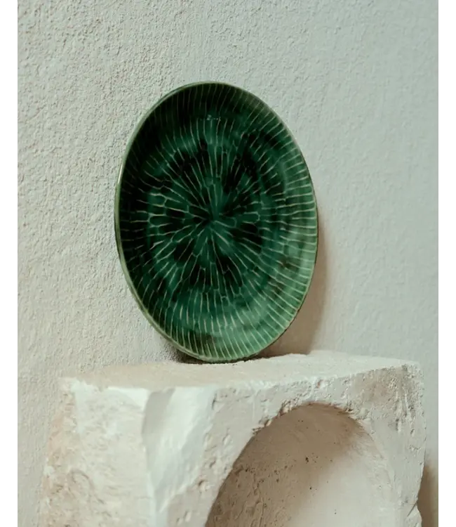 Serax Serax Pascale Naessens Verde Lanza Assiette verte 27 cm