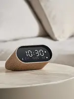 Lexon Lexon Ray Clock - Alarmklok met thermometer en hygrometer - Goud