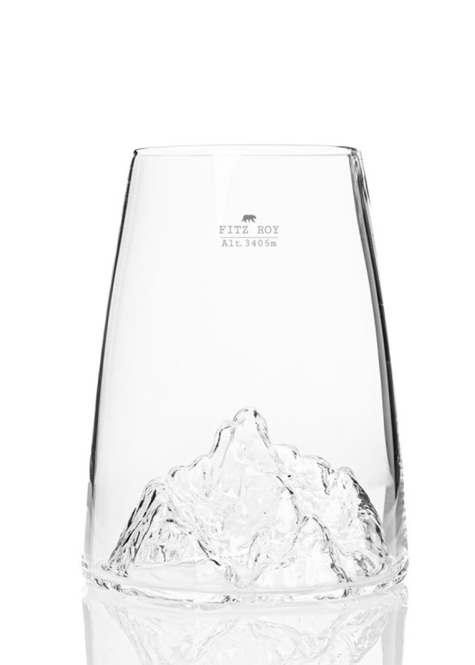 Alaskanmaker Alaskanmaker - Verre design Topographique - Fitz Roy - 1 pièce