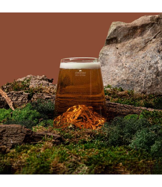 Alaskanmaker - Design Glas Topographic - Jungfrau - 1 Stuk