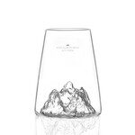 Alaskan Maker Alaskanmaker - Verre design Topographique - Aiguille du Midi - 1 pièce