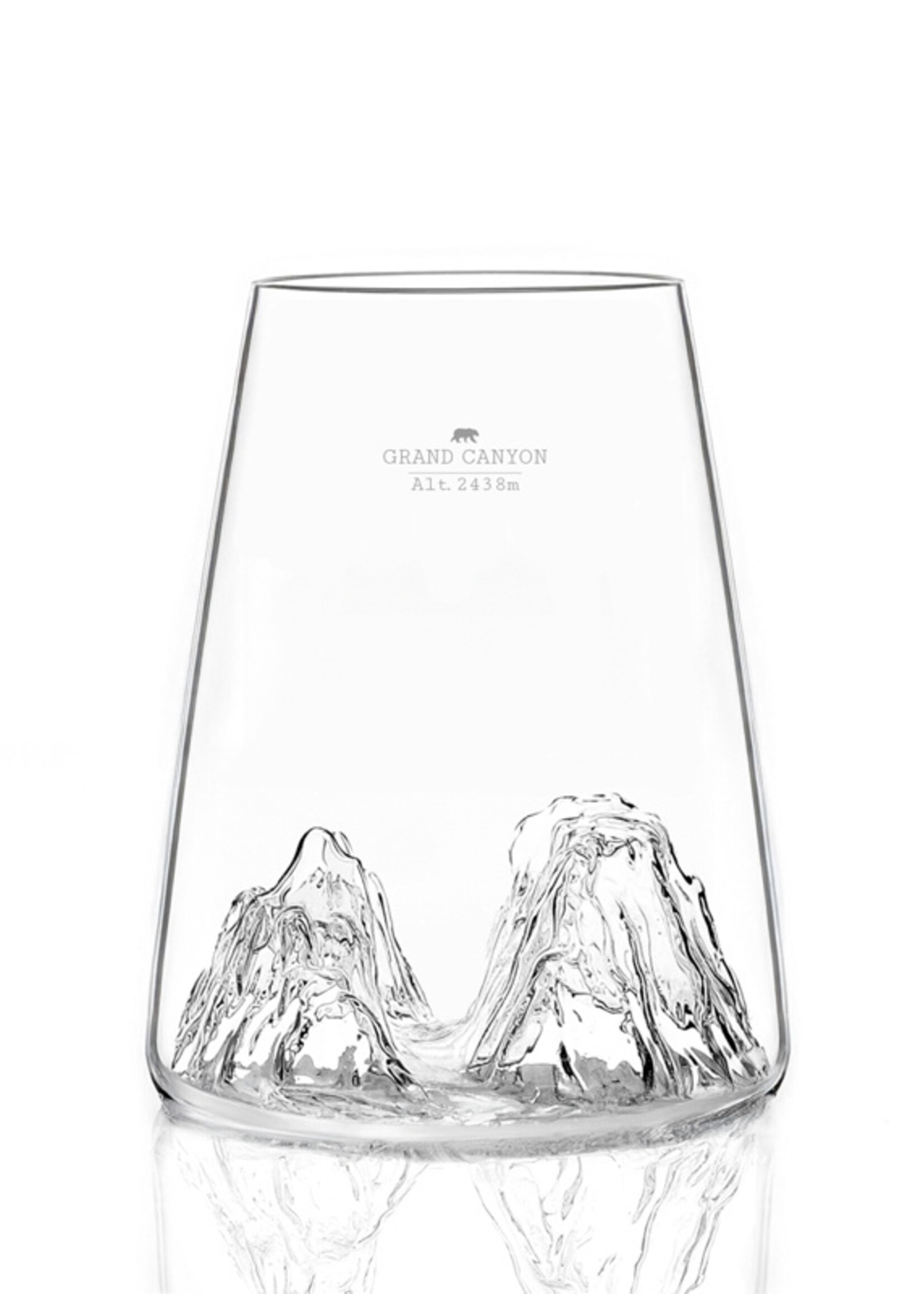 Alaskanmaker Alaskanmaker - Verre design Topographique - Grand Canyon  - 1 pièce