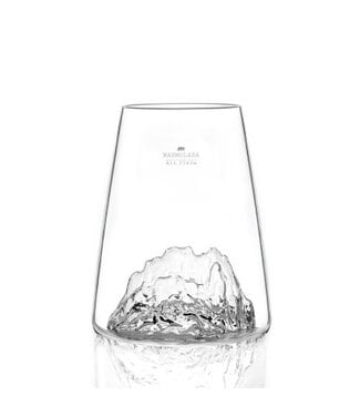 Alaskan MAKER Alaskanmaker - Verre design Topographique - Marmolada  - 1 pièce