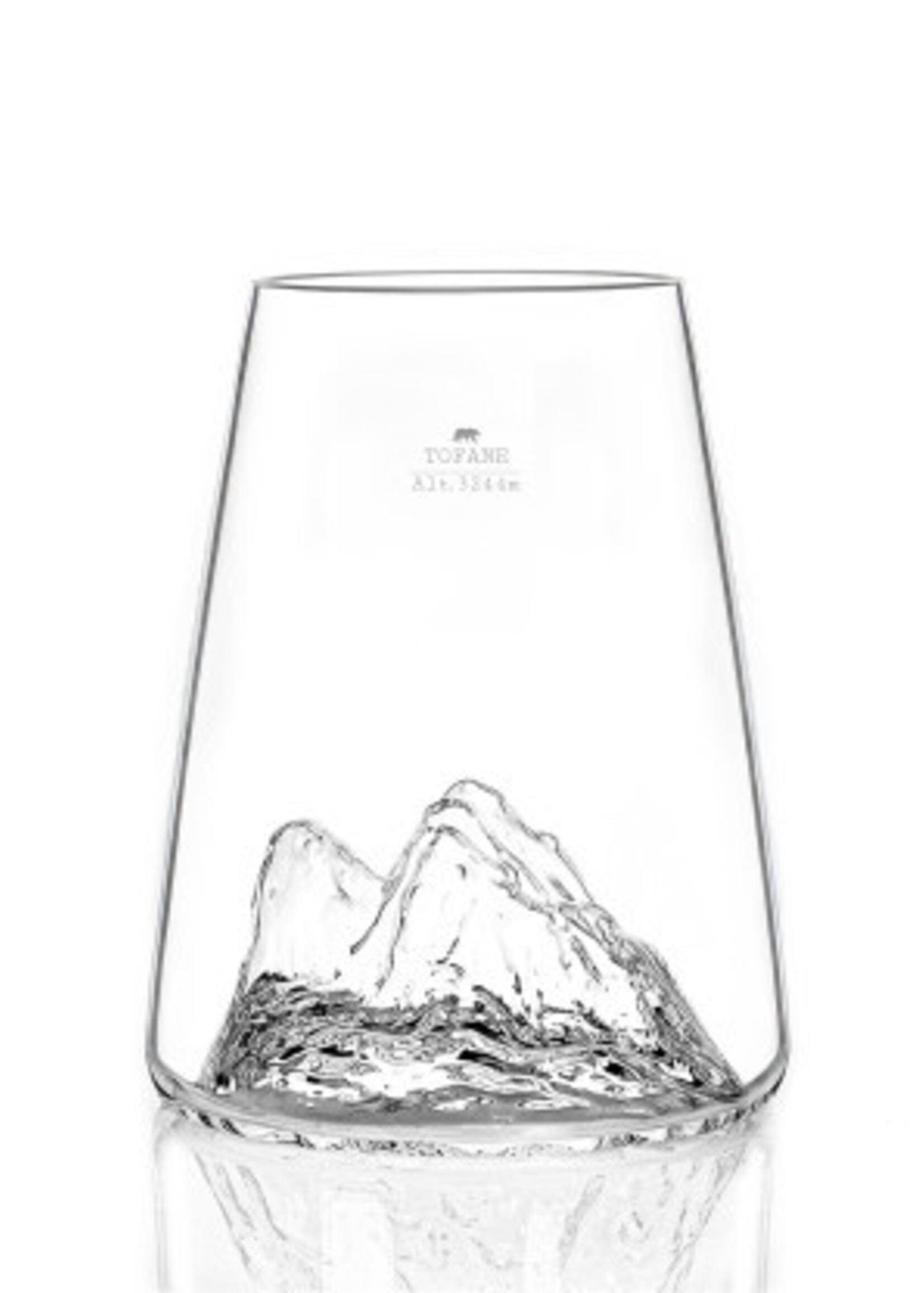 Alaskanmaker Alaskanmaker - Verre design Topographique - Tofane  - 1 pièce