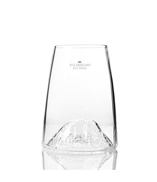 Alaskan MAKER Alaskanmaker - Design Glas Topographic - Kilimanjaro - 1 Stuk
