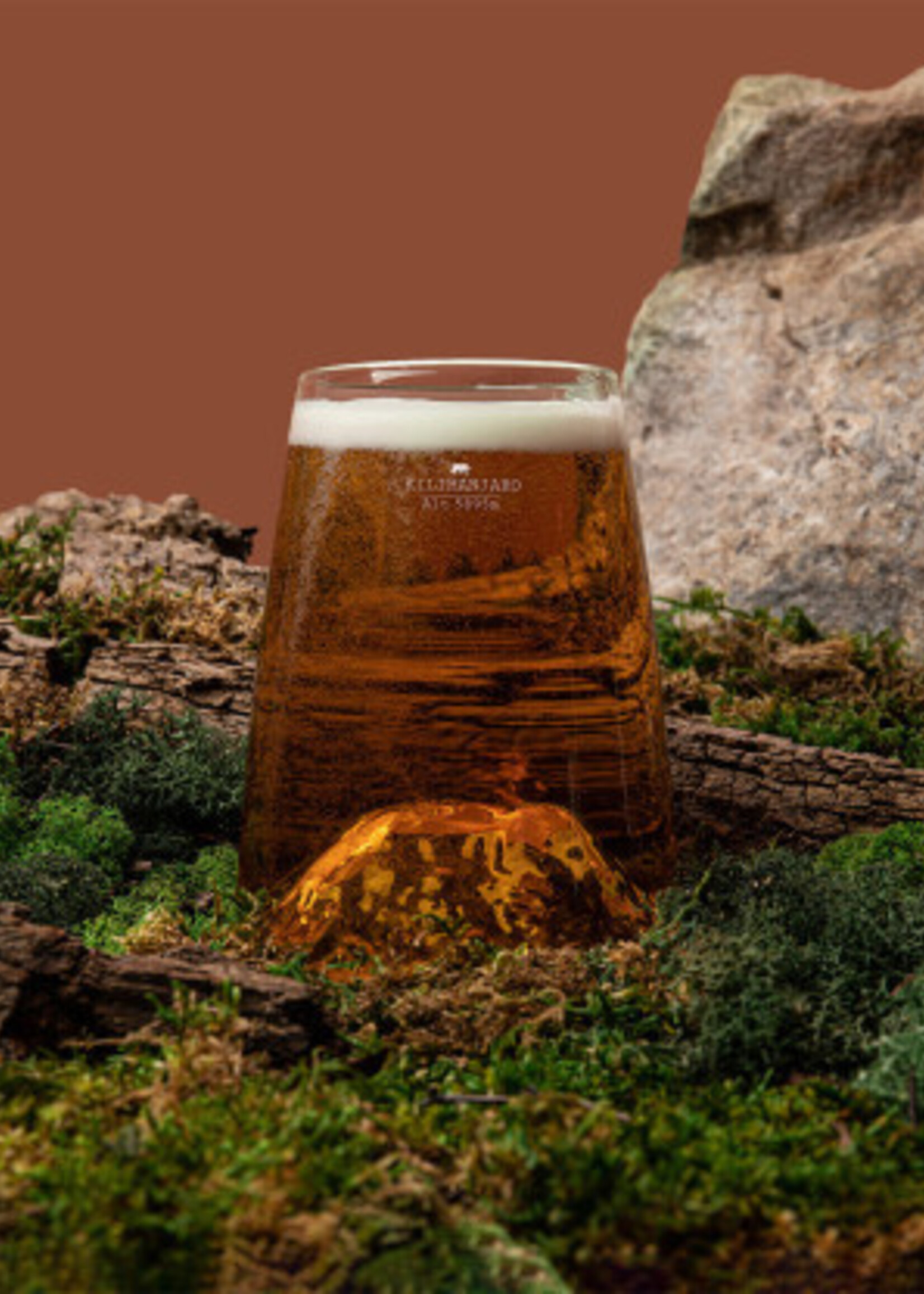 Alaskanmaker Alaskanmaker - Verre design Topographique - Kilimanjaro  - 1 pièce