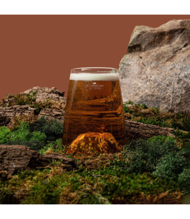 Alaskanmaker - Design Glas Topographic - Kilimanjaro - 1 Stuk