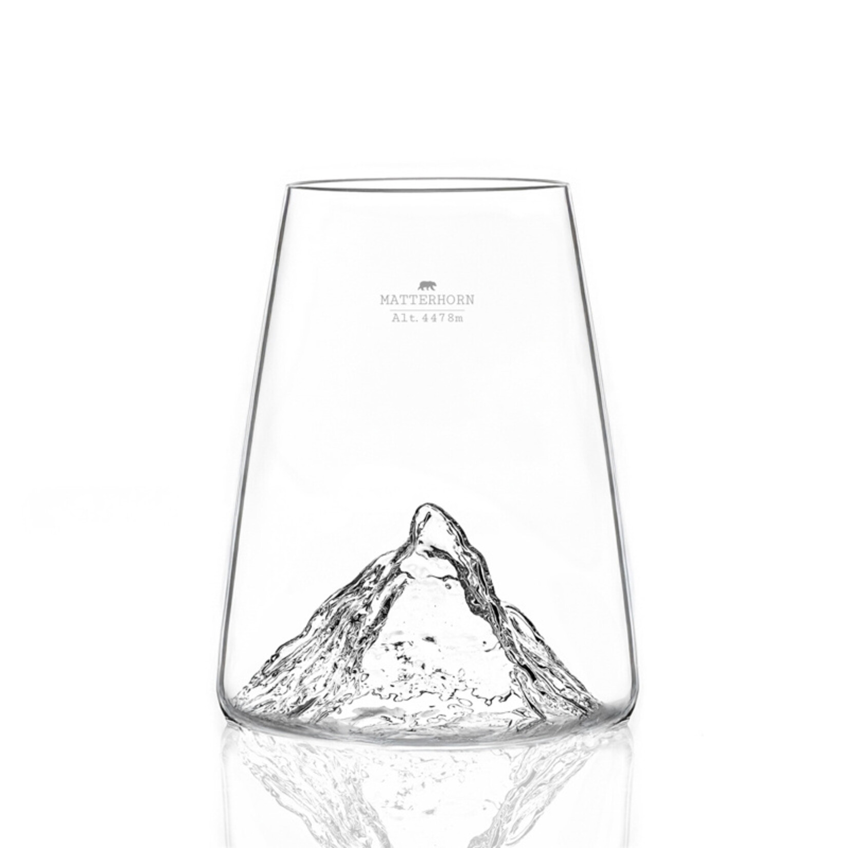 Alaskan Maker Alaskanmaker - Verre design Topographique - Matterhorn  - 1 pièce