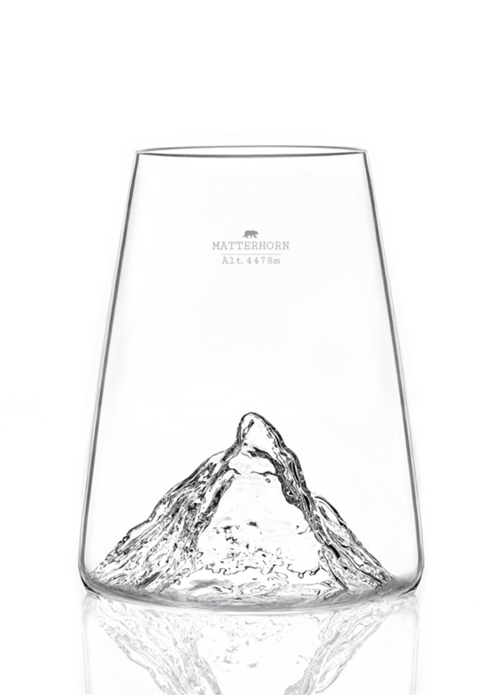 Alaskanmaker Alaskanmaker - Verre design Topographique - Matterhorn  - 1 pièce