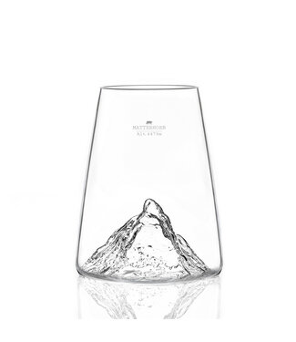 Alaskan MAKER Alaskanmaker - Design Glas Topographic - Matterhorn - 1 Stuk