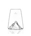 Alaskanmaker - Verre design Topographique - Matterhorn  - 1 pièce