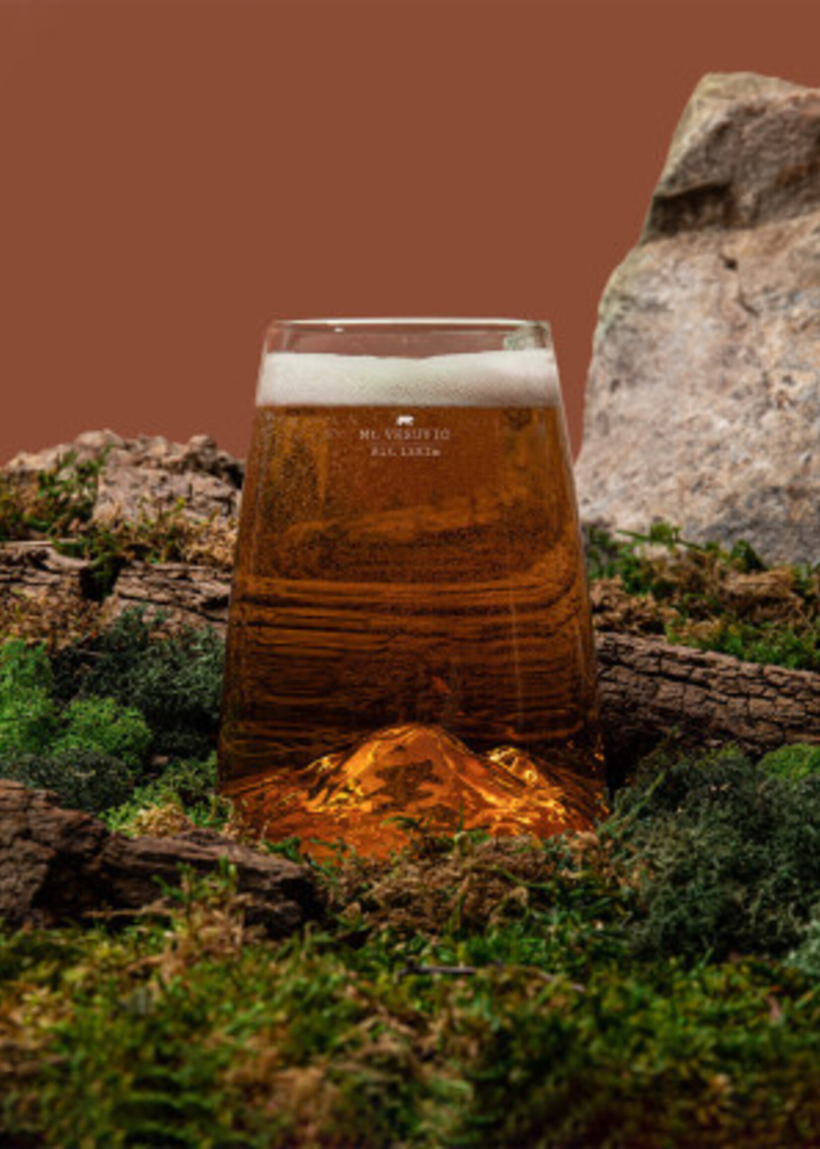 Alaskanmaker Alaskanmaker - Verre design Topographique - Vesuvius  - 1 pièce