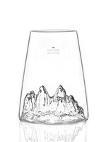 Alaskanmaker Alaskanmaker - Verre design Topographique - Tre Cime  - 1 pièce
