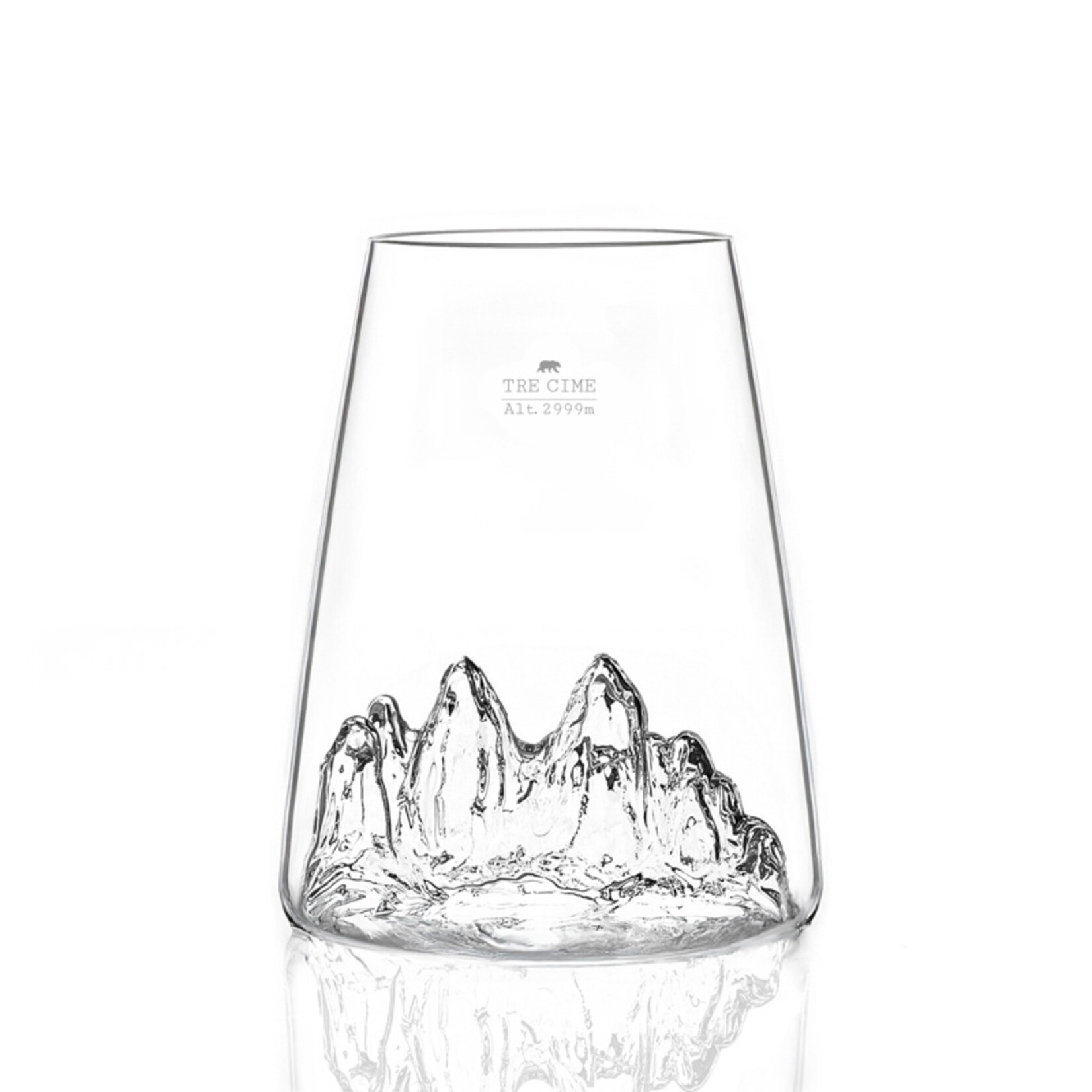Alaskanmaker Alaskanmaker - Design Glas Topographic - Tre Cime  - 1 Stuk