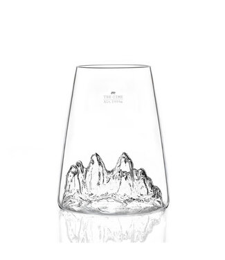 Alaskan MAKER Alaskanmaker - Verre design Topographique - Tre Cime  - 1 pièce