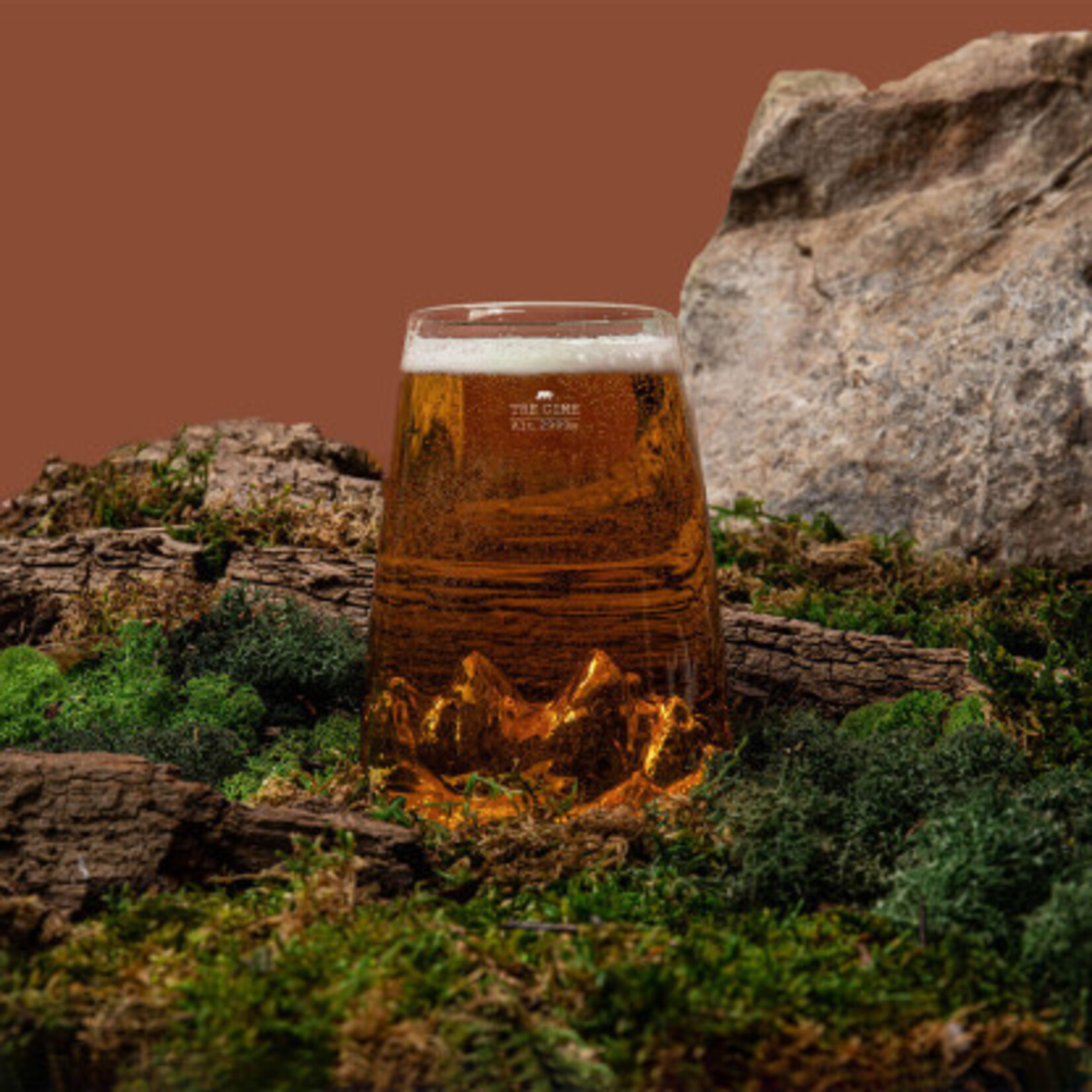 Alaskan Maker Alaskanmaker - Design Glas Topographic - Tre Cime  - 1 Stuk