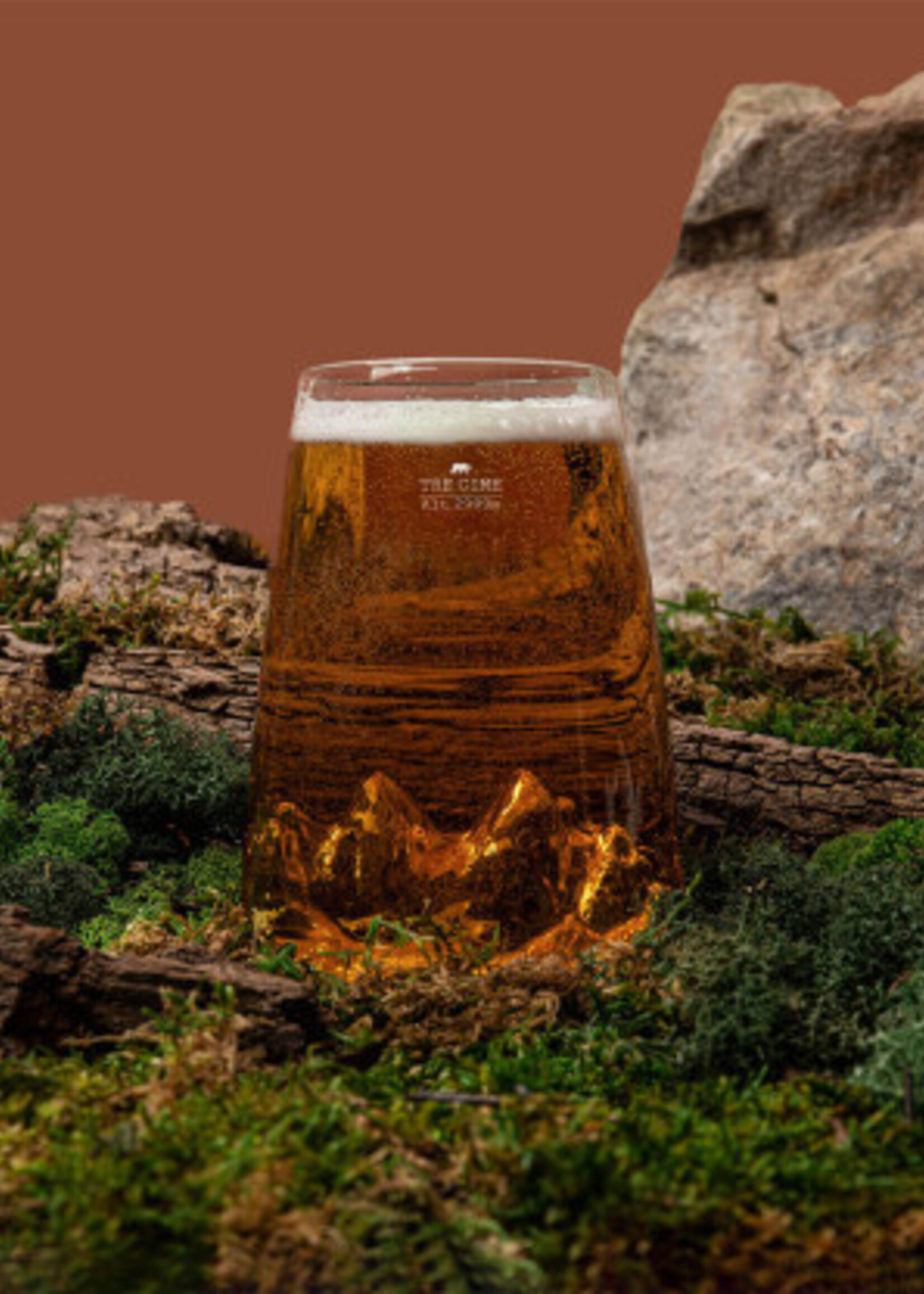 Alaskanmaker Alaskanmaker - Design Glas Topographic - Tre Cime  - 1 Stuk
