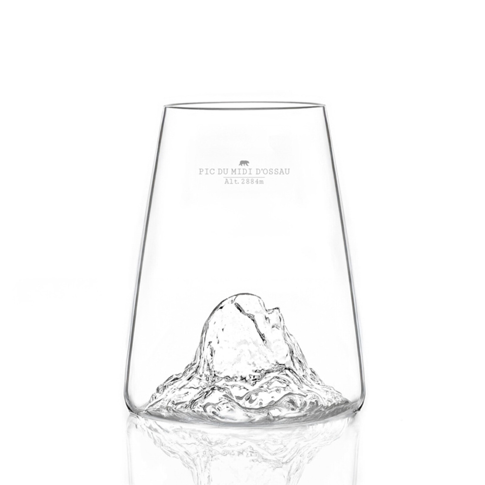 Alaskan Maker Alaskanmaker - Verre design Topographique -Pic Du Midi - 1 pièce