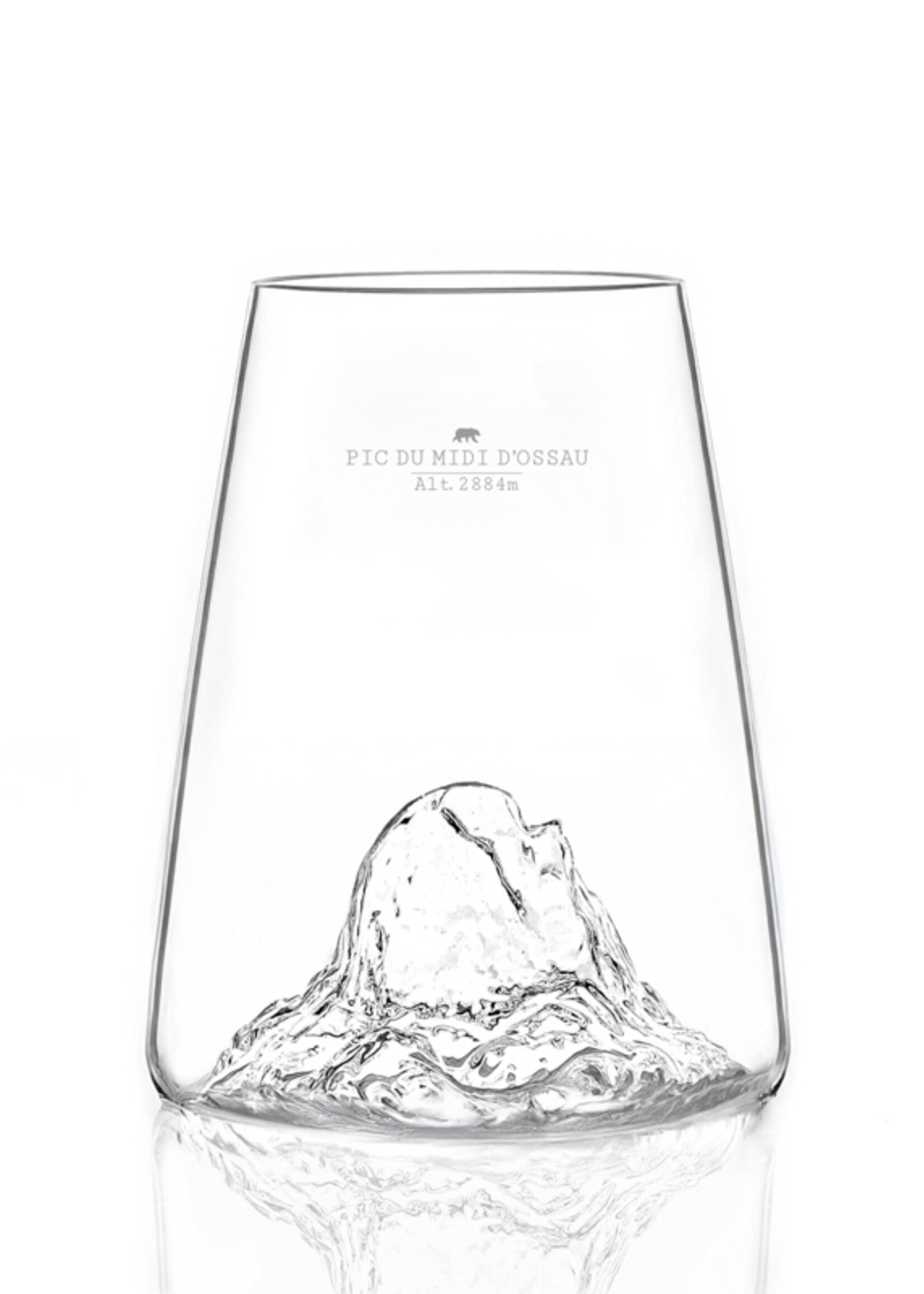 Alaskanmaker Alaskanmaker - Verre design Topographique -Pic Du Midi - 1 pièce