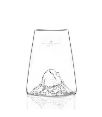 Alaskan MAKER Alaskanmaker - Design Glas Topographic - Pic Du Midi - 1 Stuk