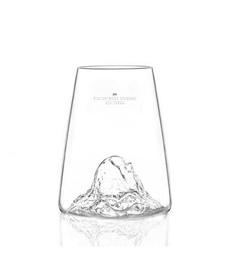 Alaskan MAKER Alaskanmaker - Verre design Topographique -Pic Du Midi - 1 pièce