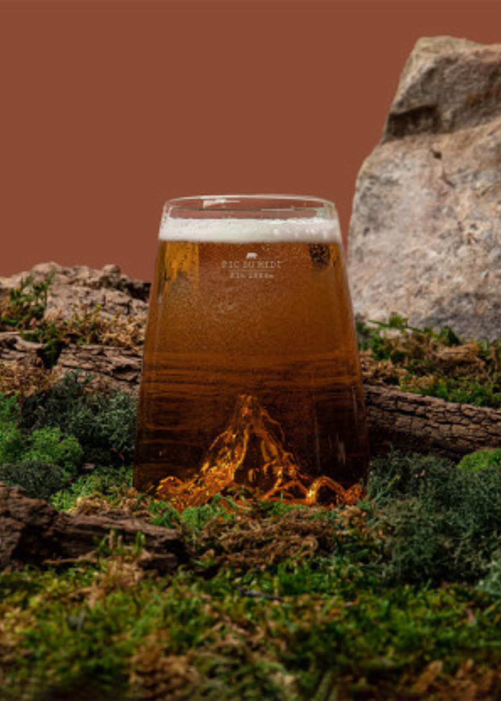 Alaskanmaker Alaskanmaker - Verre design Topographique -Pic Du Midi - 1 pièce