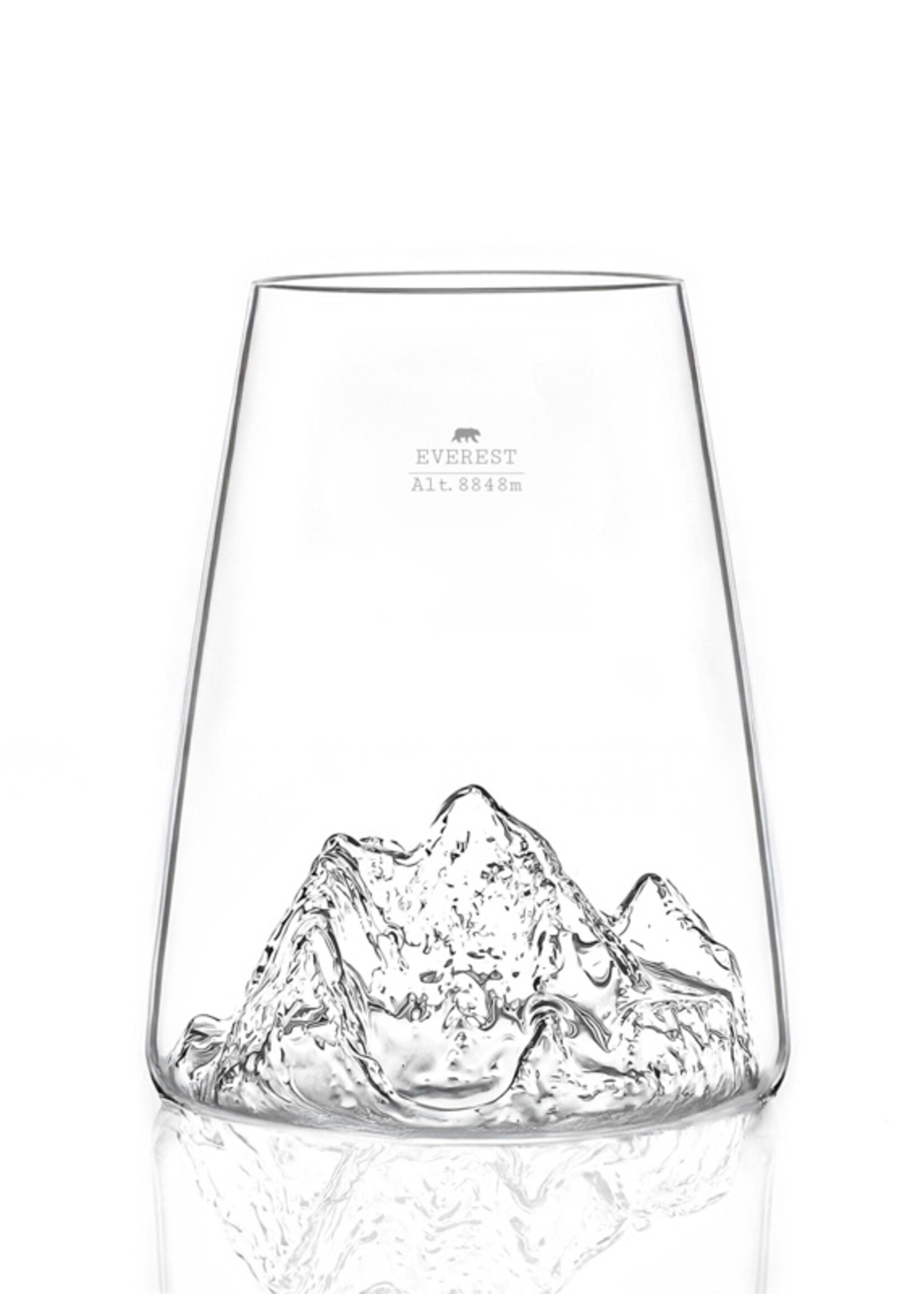 Alaskanmaker Alaskanmaker - Design Glas Topographic - Everest - 1 Stuk