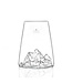 Alaskanmaker - Verre design Topographique  Everest - 1 pièce