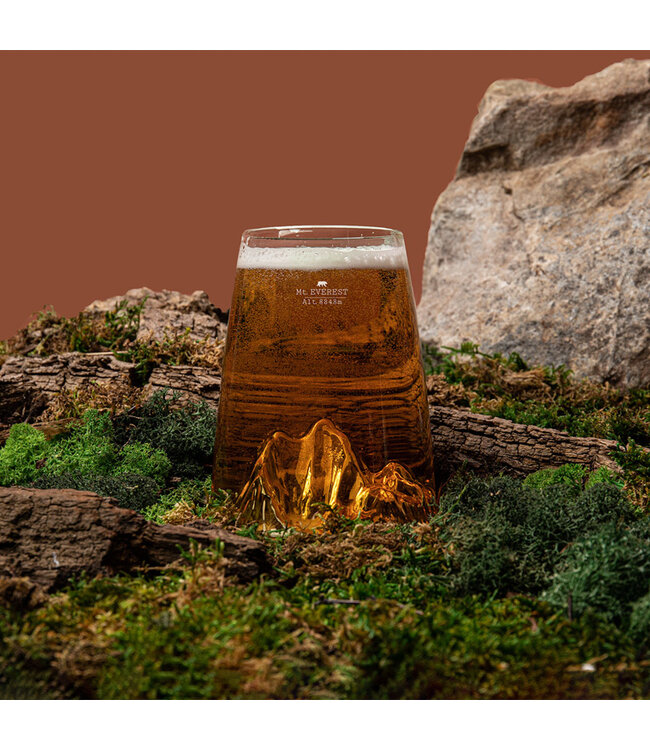 Alaskanmaker - Verre design Topographique  Everest - 1 pièce