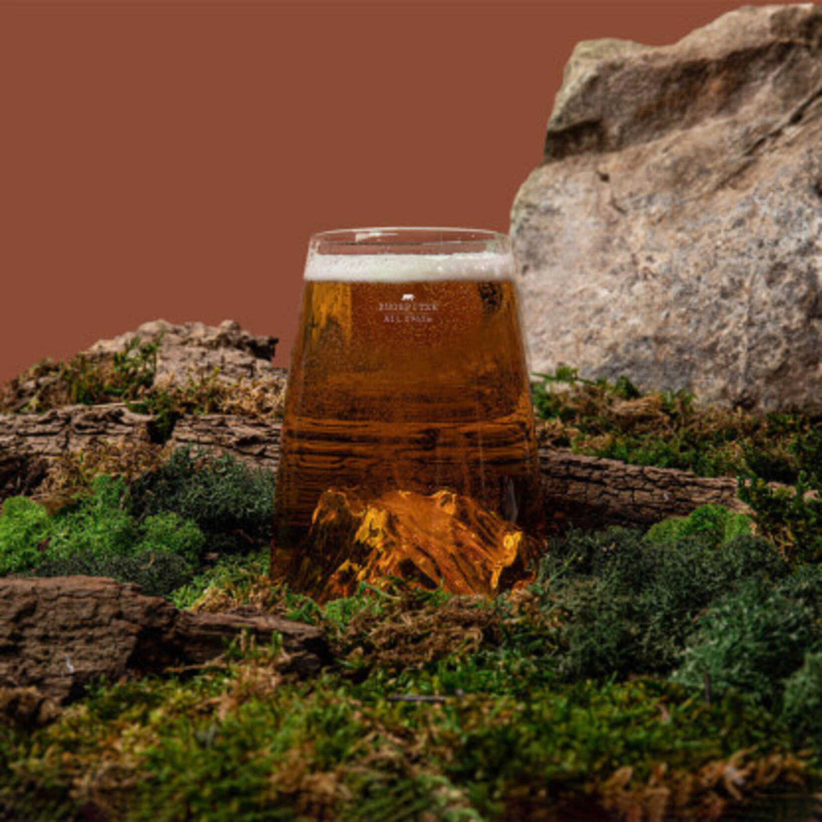 Alaskan Maker Alaskanmaker - Design Glas Topographic - Zugspitze - 1 Stuk