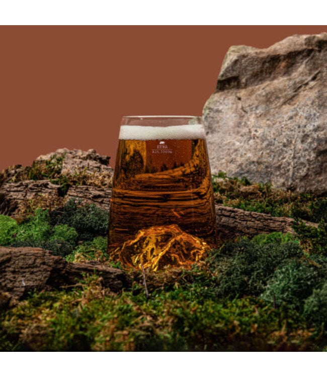 Alaskanmaker - Verre design Topographique  Etna  - 1 pièce