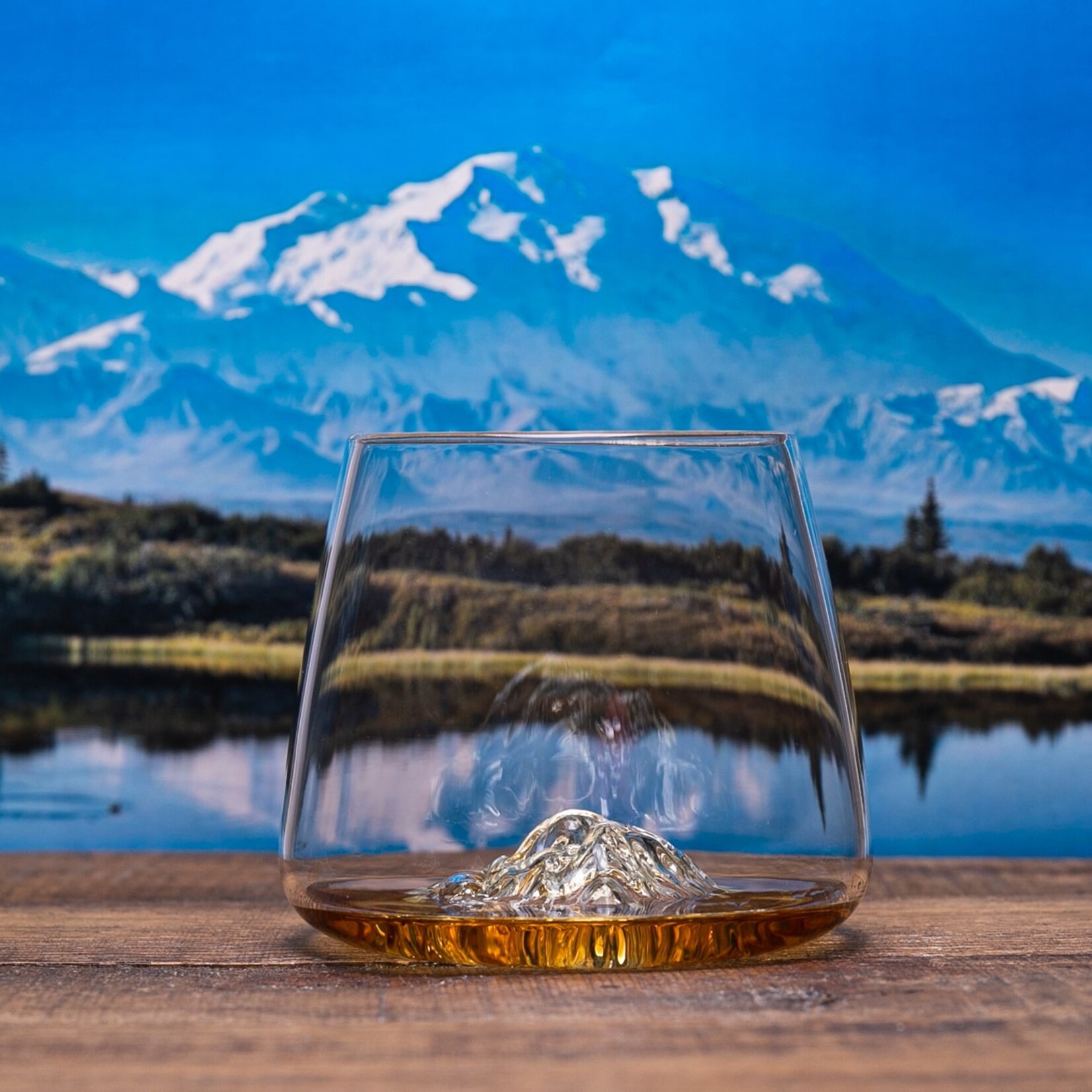 Alaskanmaker Alaskanmaker - Lot de 2 verres - Topographic - Fuji/Denali