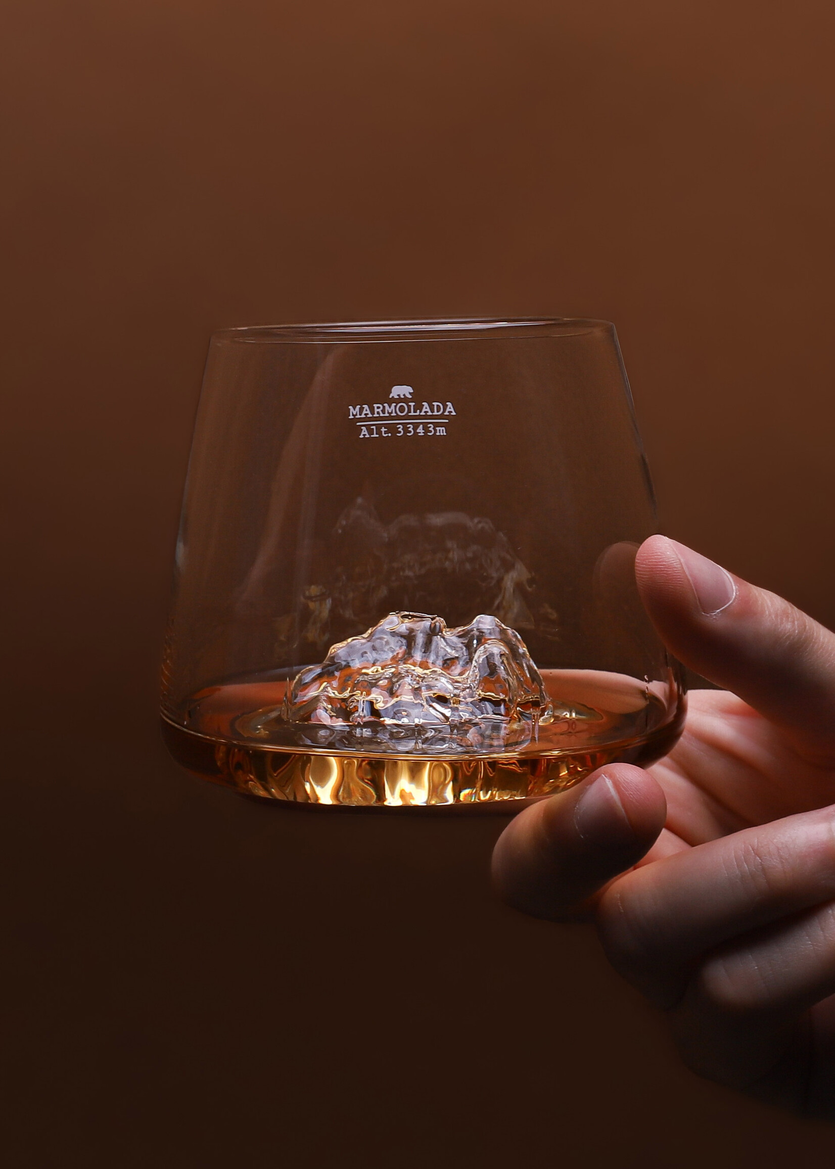Alaskanmaker Alaskanmaker  - Lot de 2 verres - Topographic -  Tofane/Marmolada