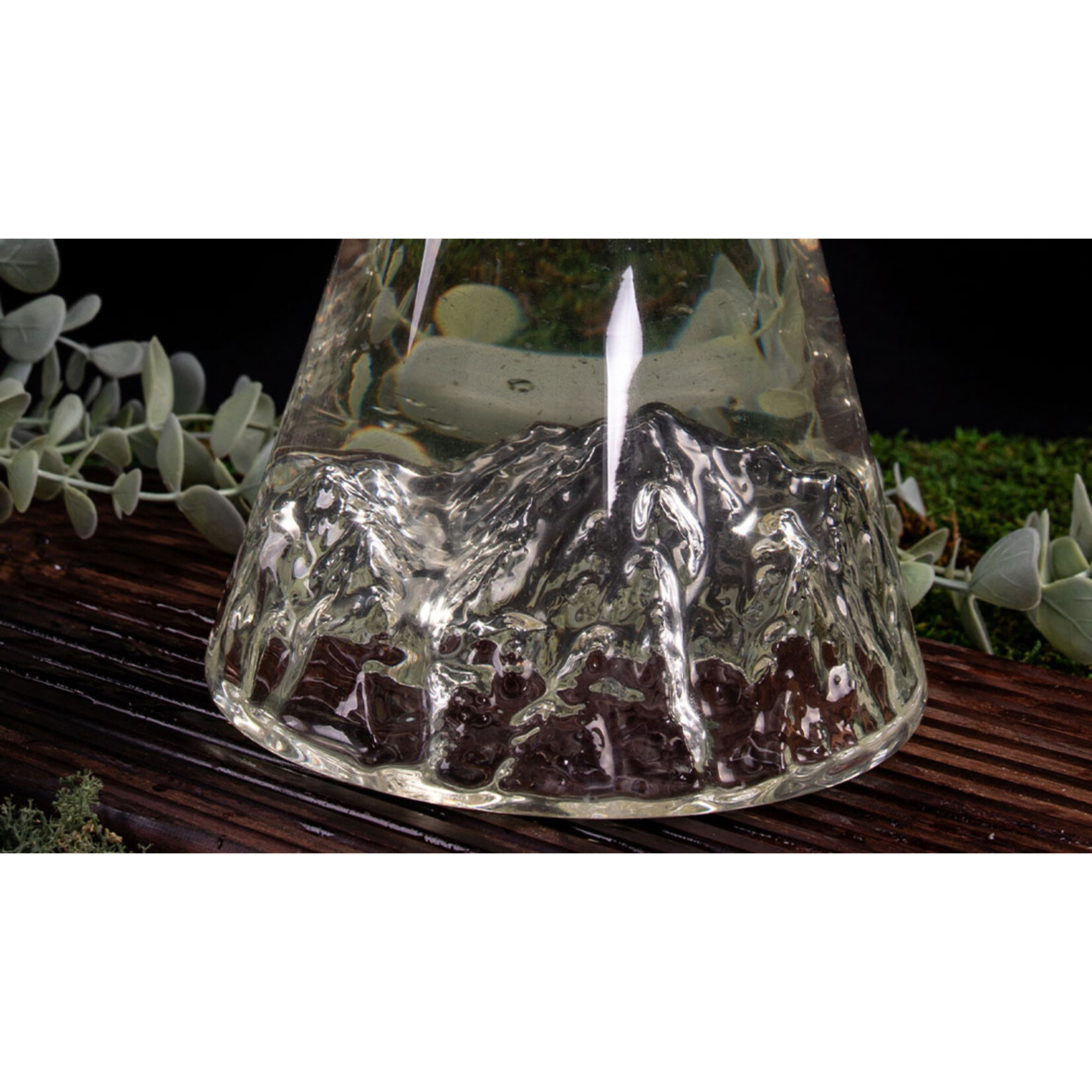 Alaskan Maker Alaskanmaker - Glazen water kan - Topographic - Mont Blanc - 1 Stuk