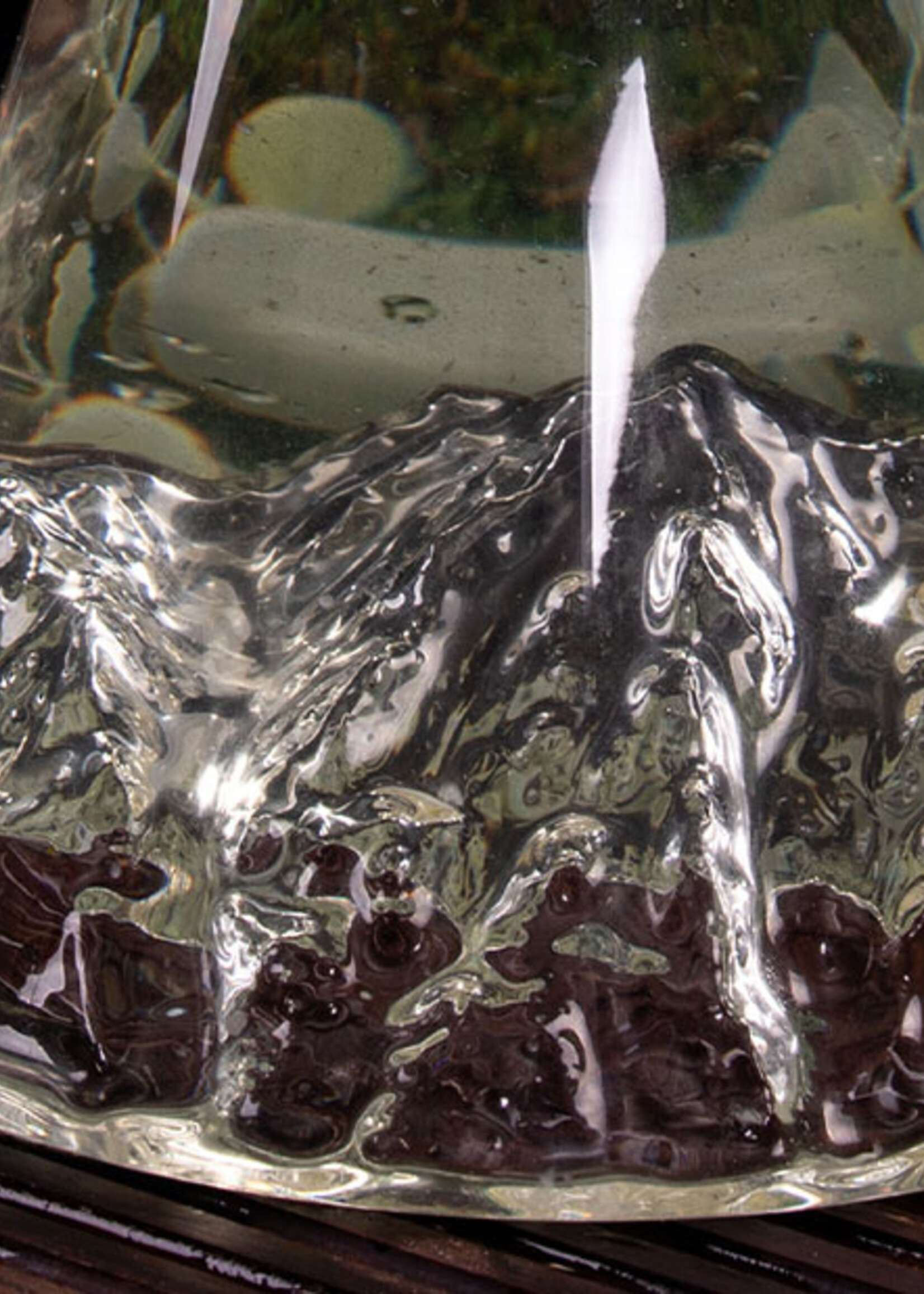 Alaskanmaker Alaskanmaker - Glazen water kan - Topographic - Mont Blanc - 1 Stuk